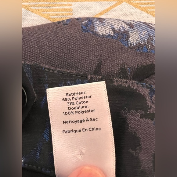 Talbots NWT Floral Ankle Pants Size 10P - Picture 6 of 10